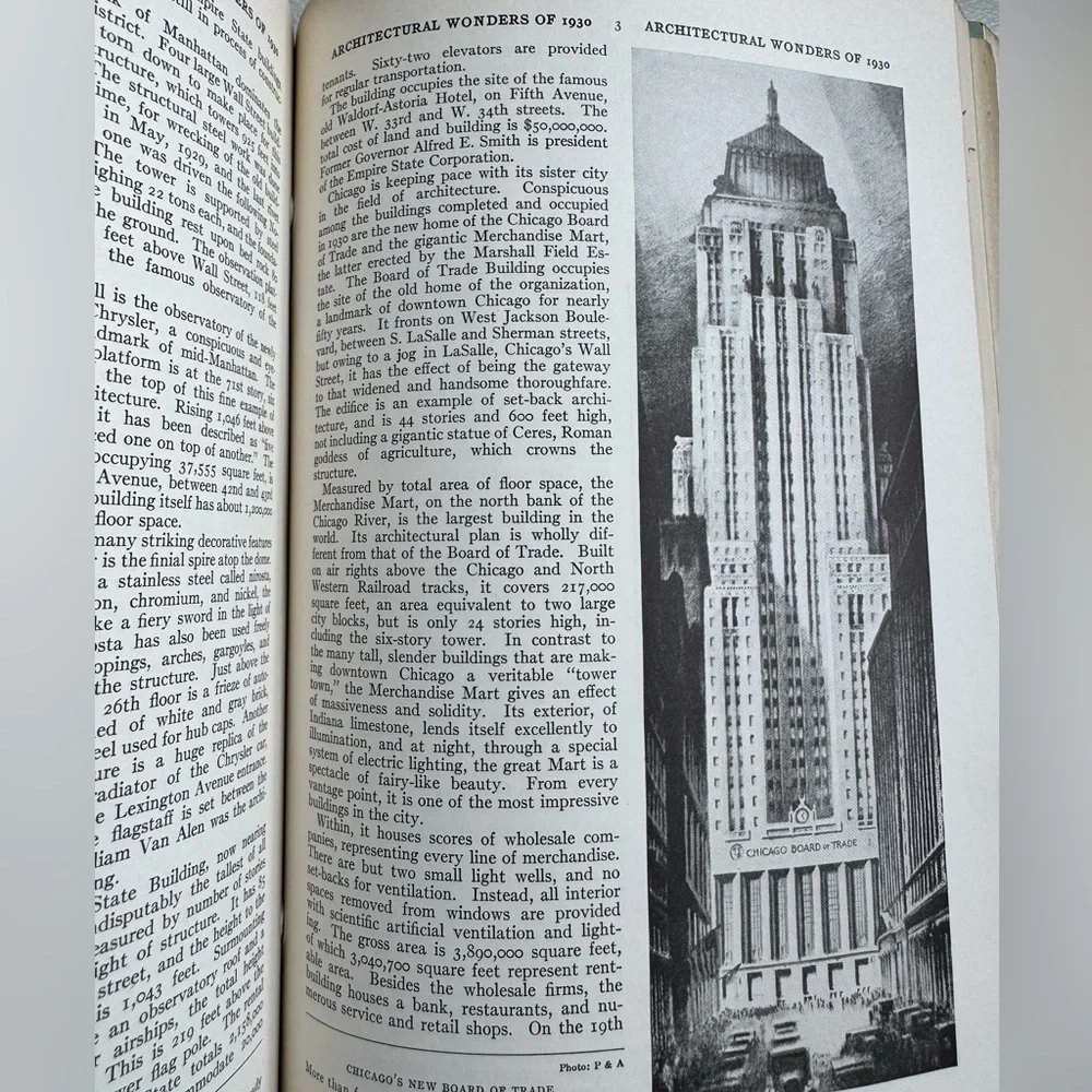Vintage The World Book Loose Leaf Annual Book Binder 1928-1931 - Picture 12 of 14